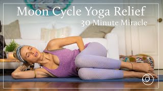 Yoga For Period Pain amp Cramps  Incredible Yogic PMS Relief [upl. by Sean]