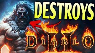 This BARBARIAN DESTROYS NOW  Diablo 2 Resurrected [upl. by Jada656]