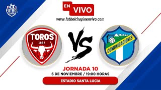 🔴 Malacateco vs Comunicaciones EN VIVO  Jornada 10 Torneo Apertura 2024 [upl. by Arianne]