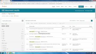 Scopus Advanced Search [upl. by Gunter]