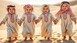 Arab Baby Dabke Dance Party 😂 [upl. by Petite]