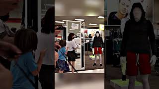 Mannequin Prank dubvtshorts [upl. by Eirrok]