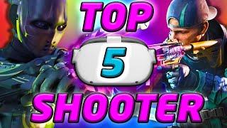 TOP 5 META QUEST 2 amp 3 SHOOTER GAMES 2024 [upl. by Ahsieyk277]