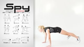 Spy Workout  1 SET [upl. by Nnauol]