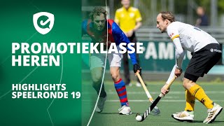 Promotieklasse Heren  Doelpunten speelronde 19 [upl. by Nosirrag9]