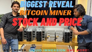 Latest ASIC Miner and Immersion Cooling  Prices Revealed  Ready Stock in INDIA [upl. by Ayhdnas]