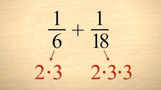 PreAlgebra 15  Least Common Denominators [upl. by Goldsworthy177]