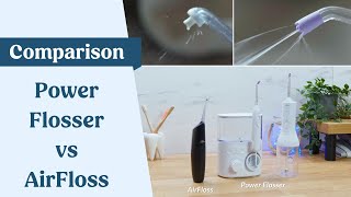 Sonicare AirFloss vs Power Flosser [upl. by Hovey]