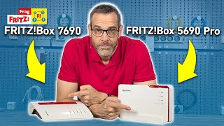 FRITZBox 5690 Pro oder FRITZBox 7690 Für wen lohnt sich welches Modell  Frag FRITZ [upl. by Bonn580]