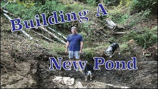 Building My First Pond with Creek [upl. by Nilorac949]