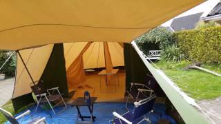 Randstad Bunzing xl suncanopy and side screen [upl. by Franciska]