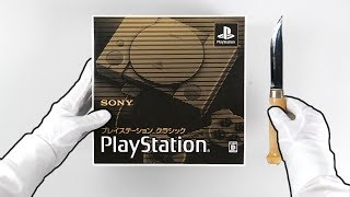 PlayStation Classic Console Unboxing Japanese Version [upl. by Oralee]