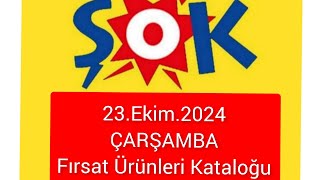 ŞOK Marketler 23Ekim2024 ÇARŞAMBA Kataloğu Fırsat Ürünleri [upl. by Etsirk184]