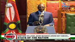 President Ruto full State of the Nation speech in Parliament [upl. by Atiuqehs]