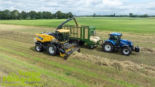 GPS hakselen  Whole Crop Silage  Ganzpflanzensilage  Koopmans Agriservice  Maurice Land [upl. by Hellah]