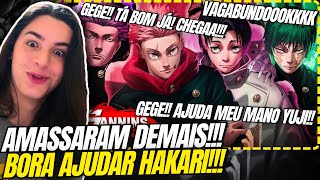 REAGINDO A REMANESCENTES  SANNINS  JUJUTSU KAISEN [upl. by Kean]