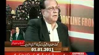 Salman Taseers Last Interview part1flv [upl. by Elvie242]