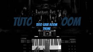 Save room theme cover residentevil piano pianocover residentevil1 saveroom biohazard [upl. by Kera214]