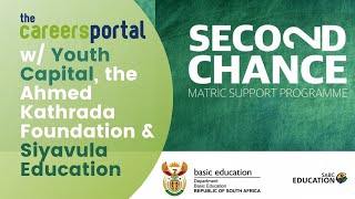 Second Chance Matric Programme Panel Discussion  Careers Portal [upl. by Gayelord786]