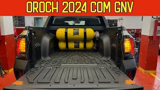 DUSTER OROCH COM GNV E 20 MTS NA CAÇAMBA [upl. by Somar971]