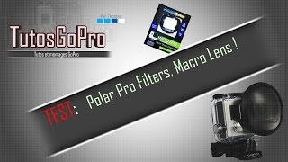 TEST Filtres pour GoPro lentille Macro [upl. by Kurys989]