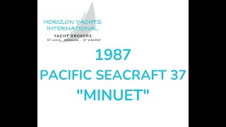 Pacific Seacraft 37 For Sale in Grenada [upl. by Leslee]