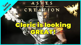 The Ashes of Creation Cleric looks GREAT [upl. by Donia]