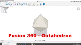 How to make Octahedron solid platonic solid 5 platonic solids Octahedron model  3d Shapes [upl. by Calica848]