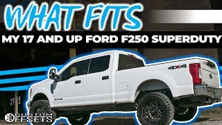 What Fits My 17 and UP Ford F250 Superduty [upl. by Aldwin]