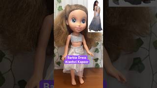 Barbie Dress inspired by Janhvi Kapoor Look from Devara Movie NTR barbie trending  Barbie Hacks [upl. by Westland362]