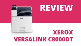 Xerox Versalink C8000DT A3 Colour Laser Printer [upl. by Naujaj]