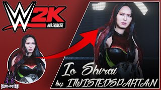 WWE 2K Mod Showcase Io Shirai Mod WWE2KMods WWE IoShirai [upl. by Ursal429]