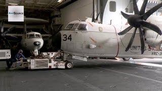 USS Nimitz Hangar Bay [upl. by Leibarg]