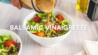 Balsamic Vinaigrette BlendJet Recipe [upl. by Amsirac805]