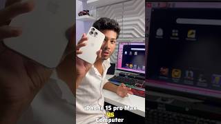 iPhone 15 Pro Max VS Computer free fire opening test [upl. by Eninaej689]