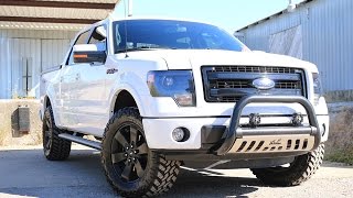 2013 F150 FX4 Fully Loaded Roush Upgrades with Custom Accessories [upl. by Elleyoj80]