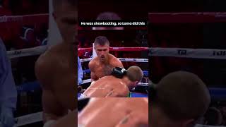 Lomachenko showboats and embarrasses his opponentboxing [upl. by Nauwtna]