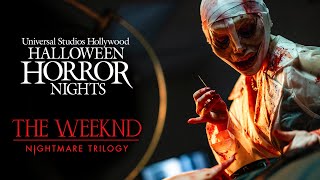 The Weeknd Nightmare Trilogy Announcement Video – Halloween Horror Nights 2024 [upl. by Trescha944]