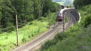 Weltkulturerbe Semmeringbahn am 29Juni 2013 Teil 1 [upl. by Eiahpets104]