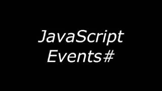 JavaScript Events With Examples [upl. by Varian]