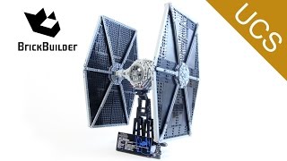 Lego Ultimate Collector Series 75095 TIE Fighter  Lego Speed Build [upl. by Plato]