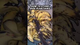 How to preserve ripe plantain howto howtopreserve shorts shortsviral [upl. by Casanova989]