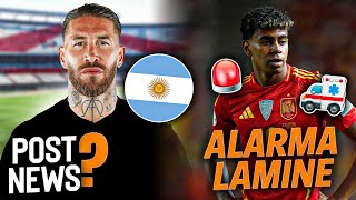 ALARMA con LAMINE YAMAL  ¿RAMOS RUMBO a ARGENTINA [upl. by Alphard]