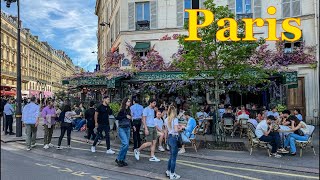 Paris France🇫🇷  Paris walking tour April 2024  Paris 4K  A Walk In Paris [upl. by Rita]