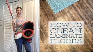 HOW TO CLEAN LAMINATE FLOORS  OCEDAR MICROFIBER MOP REVIEW [upl. by Fuller]