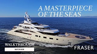 ACE 85M 279 Lurssen Yacht for sale  Superyacht walkthrough [upl. by Sheryl]