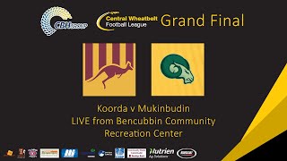 Koorda v Mukinbudin  Central Wheatbelt Football League Grand Final [upl. by Aronek]