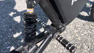 ANCHEER 14” dual suspension pedal delete [upl. by Shadow368]