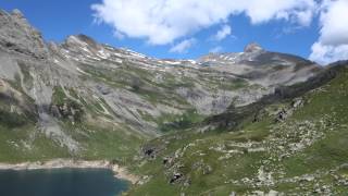 Lac Sup de Fully Tour du Grand Chavalard Valais Suisse 06072014 [upl. by Aivatco]