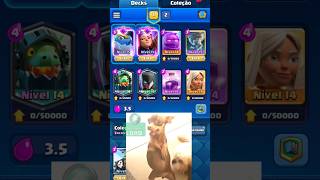 evolved electric dragon deck ☠️ clashroyale [upl. by Inohs253]